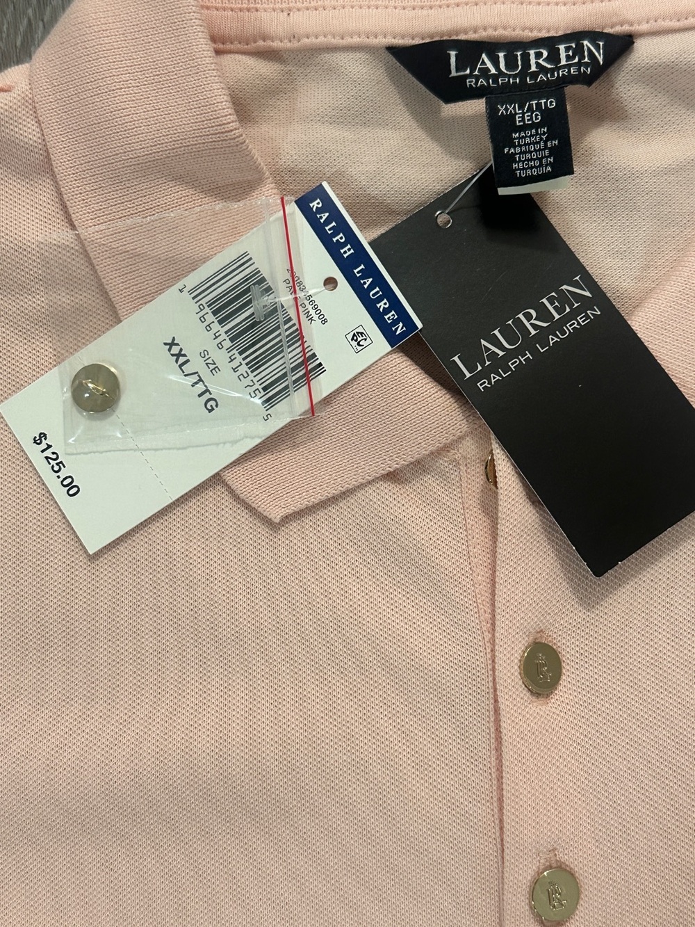 NWT Women’s Lauren Ralph Lauren Short Sleeved Shift Dress XXL - Picture 6 of 6